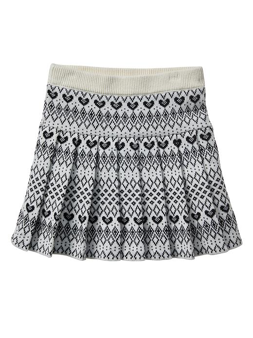 GAP Factory Fair Isle Sweater Skirt