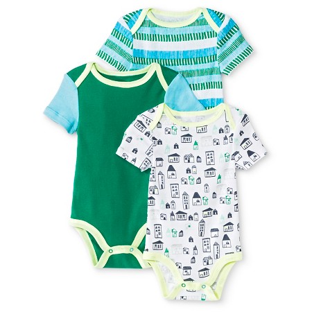 Oh Joy Newborn 3 Pack Bodysuit Set City