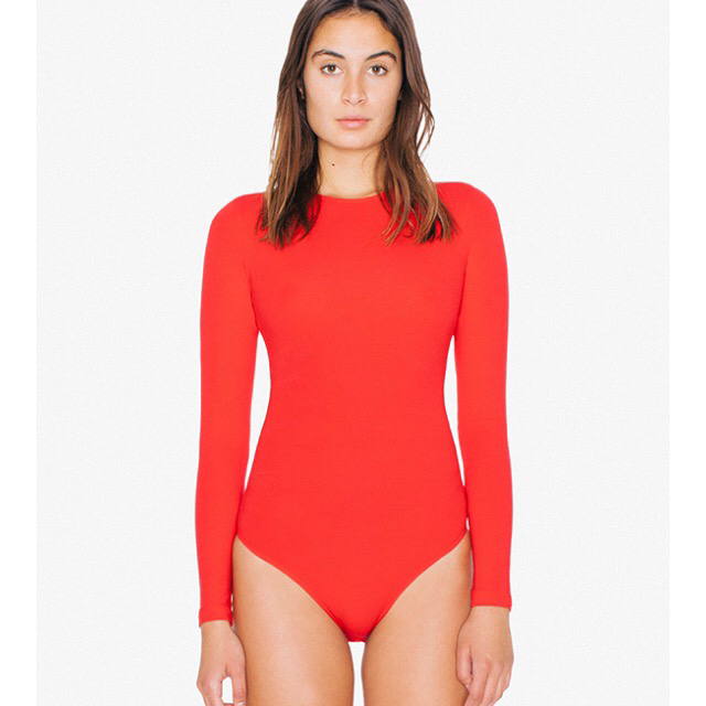 AA Cotton Spandex Long Sleeve Classic Bodysuit
