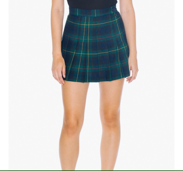 AA Plaid Tennis Skirt