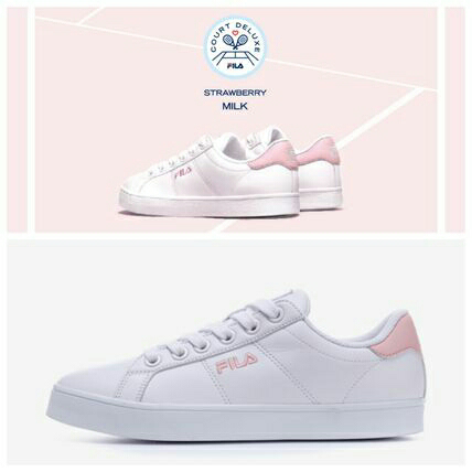 Fila strawberry milk lace up version