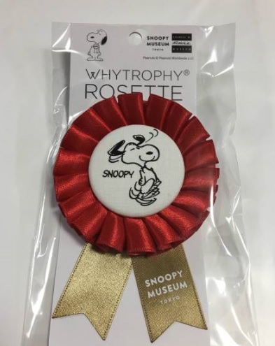 Snoopy Museum Tokyo Rosette Memorabilia