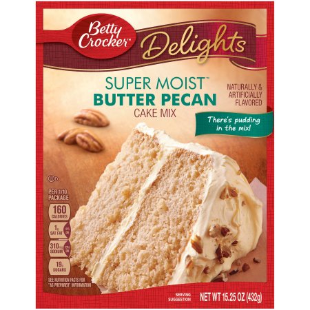 Super Moist Cake Mix Butter Pecan