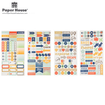 Travel Planner Stickers