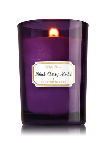 Medium Candle Black Cherry Merlot