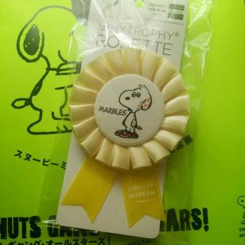Snoopy museum rosettes