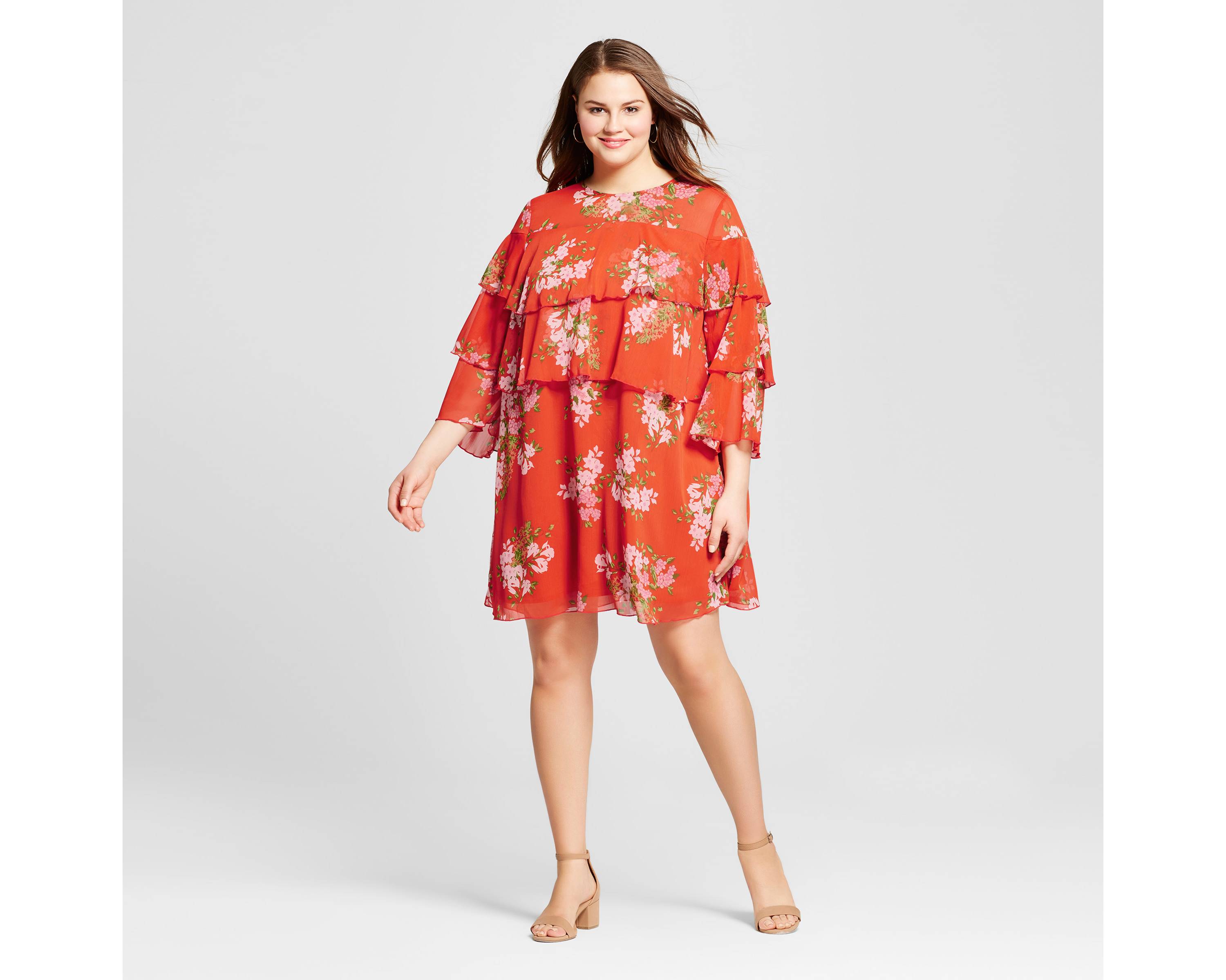 Layered Ruffle Mini Dress