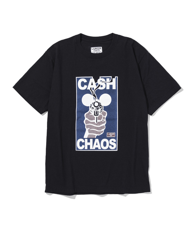 CHAOS-2 / C-TEE. SS (Black, Size S)