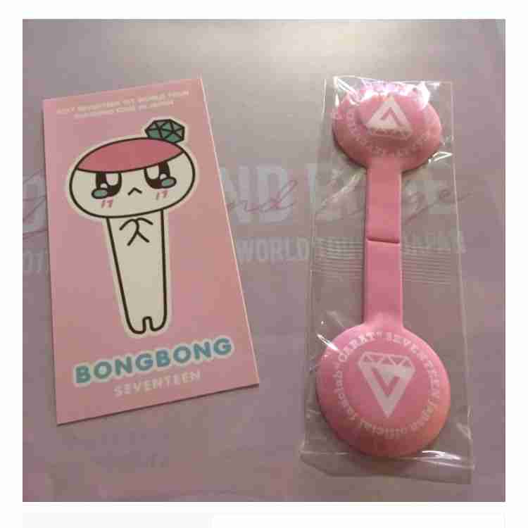 Pink Bong Bong sticker & Earphone holder