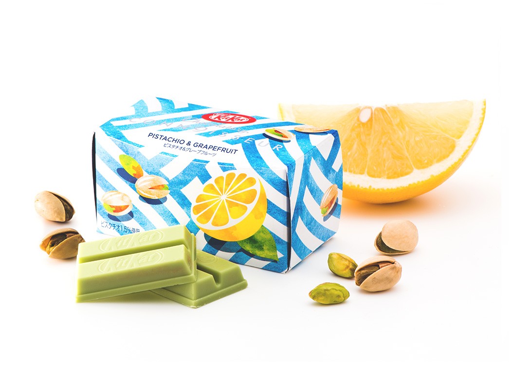 Pistachio & Grapefruit Kitkat