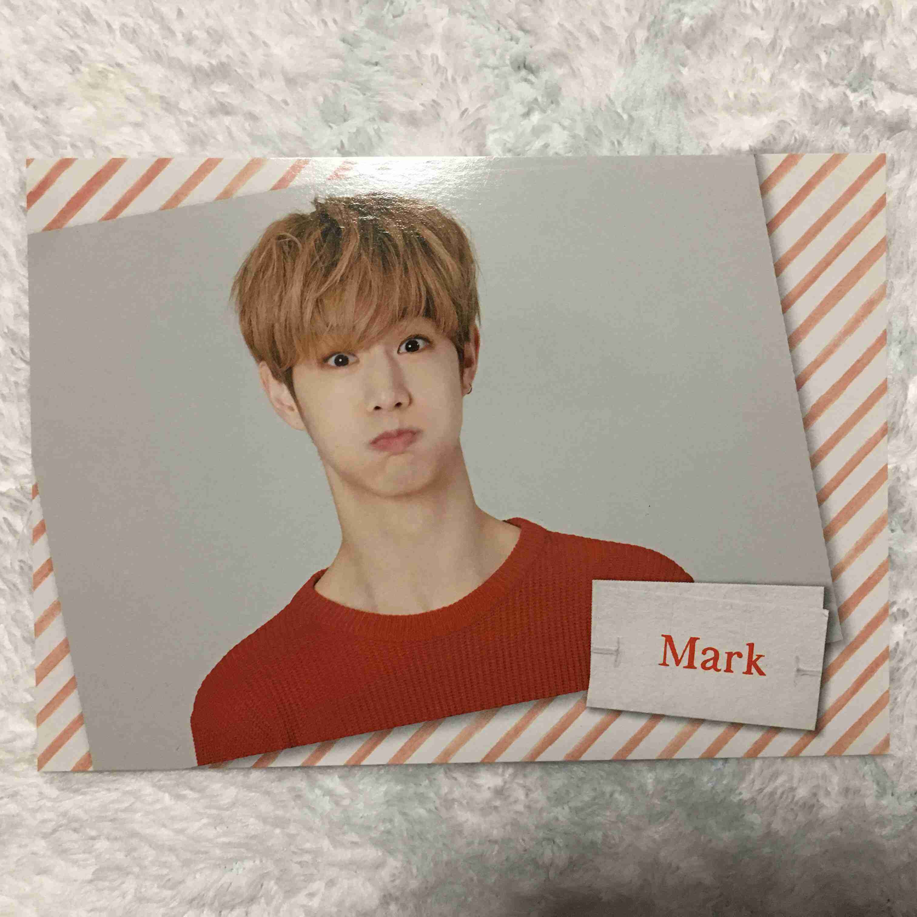 Mark trading card
