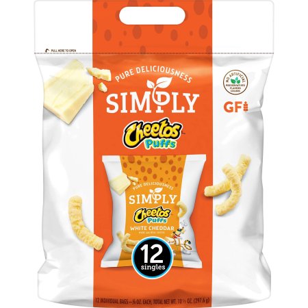 Simply Puffs White Cheddar