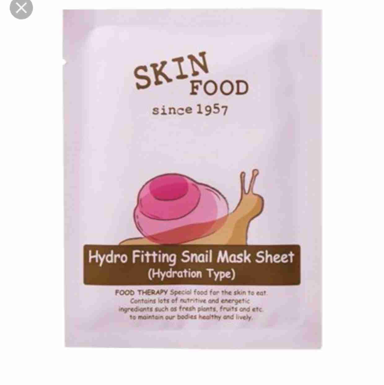 Hydro Fitting Snail Mask Sheet