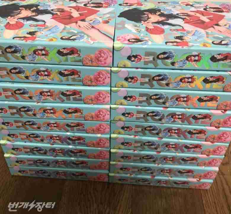 red velvet rookie (3 albums irene, seulgi, wendy)