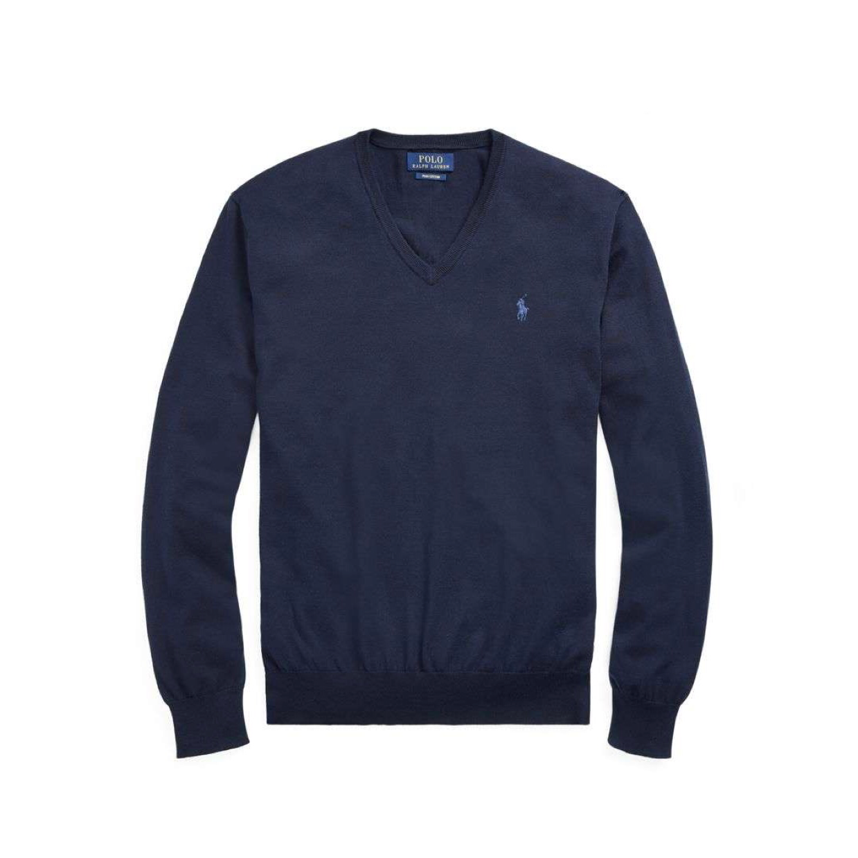 Cotton V-Neck Sweater