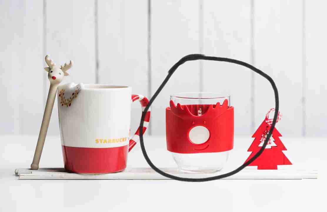 Singapore Rudolph Glass Mug