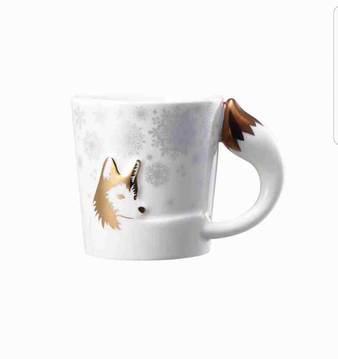 Korea Winter Collection Fox Mug