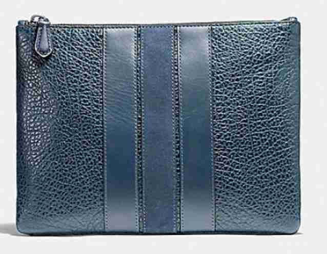 Medium Pouch with Varsity Stripe
