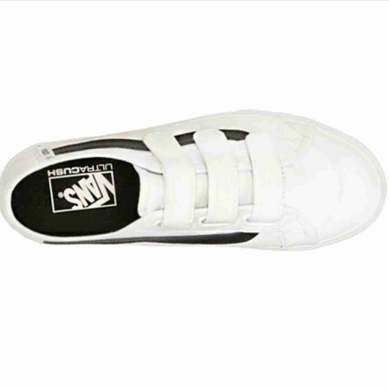 black ball velcro vans