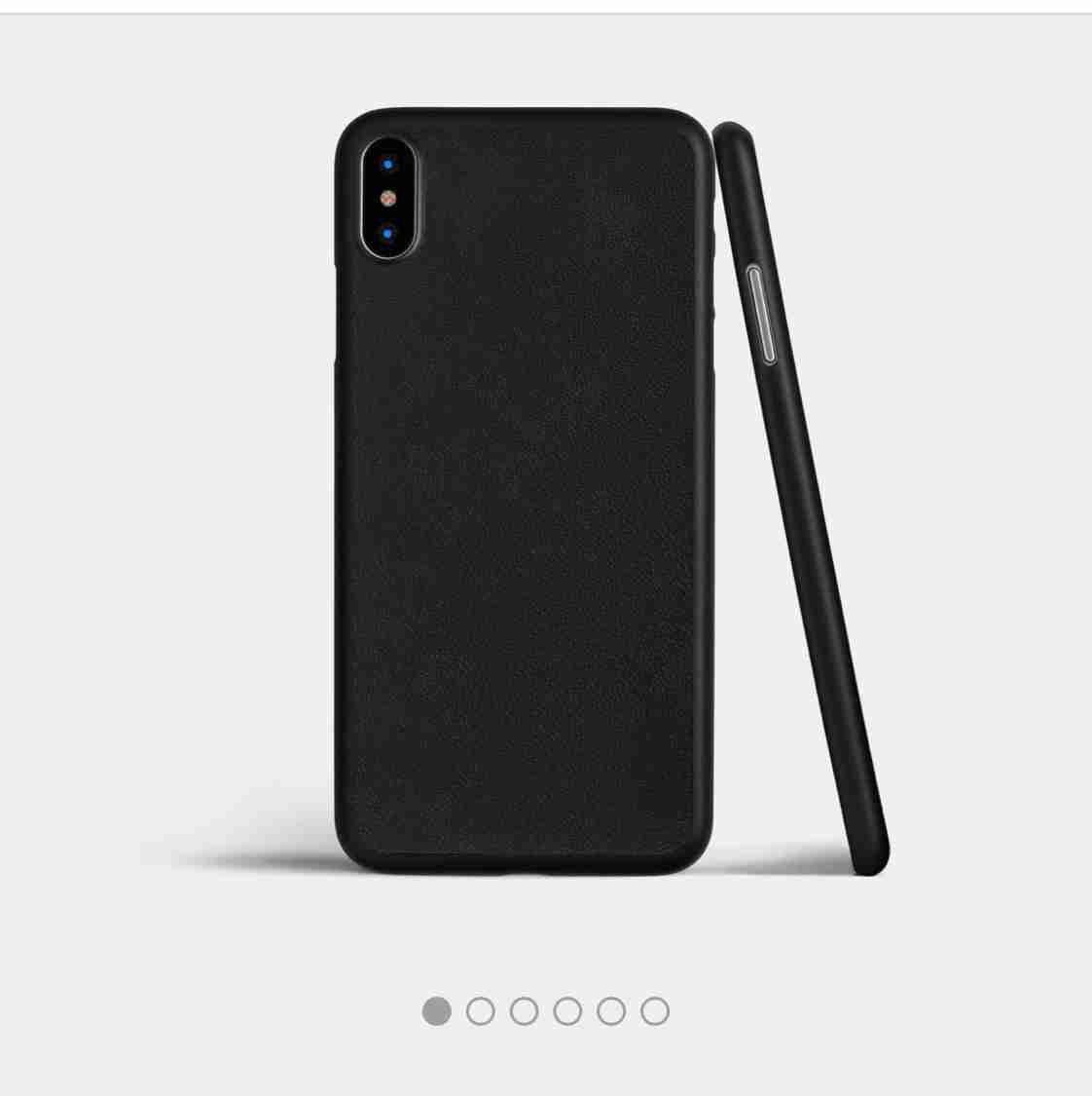 Thin leather case