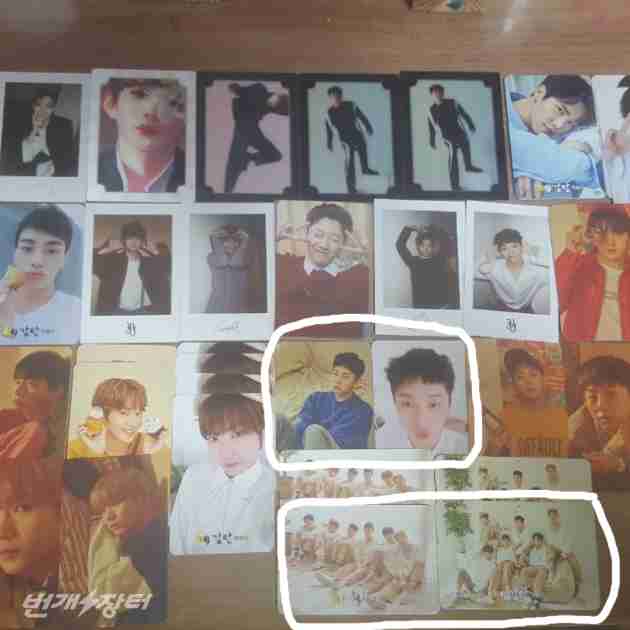 JBJ Photocards