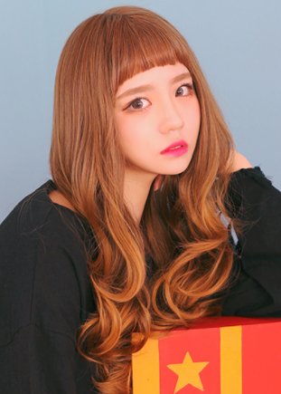 Choppy Bangs Fringe Wig