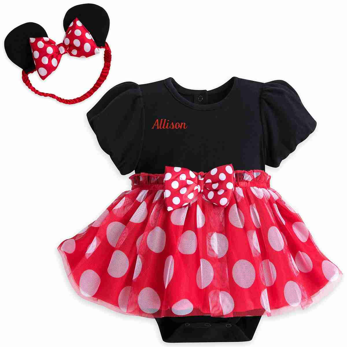 Minnie Mouse Costume Bodysuit