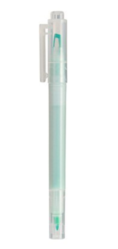 Clear Double End Highlighter