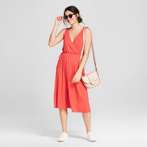 Women's Knit Wrap Dress