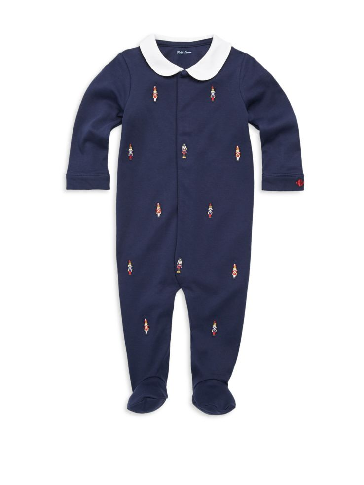 Baby's Nutcracker Footed Coverall