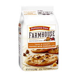 Farm Farmhouse Thin & Crispy Toffee Milk Chocolate Crafted Baked Cookies