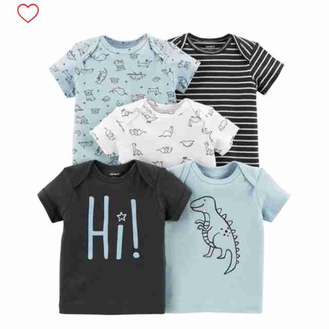 5-Pack Short-Sleeve Tees