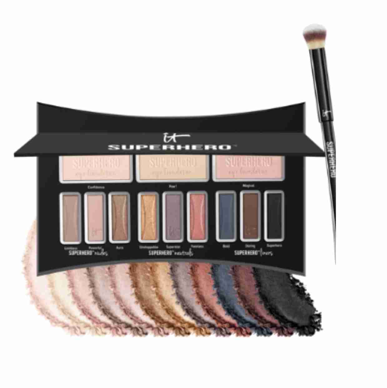 Superhero Luxe Anti-Aging Eyeshadow Palette w/Brush