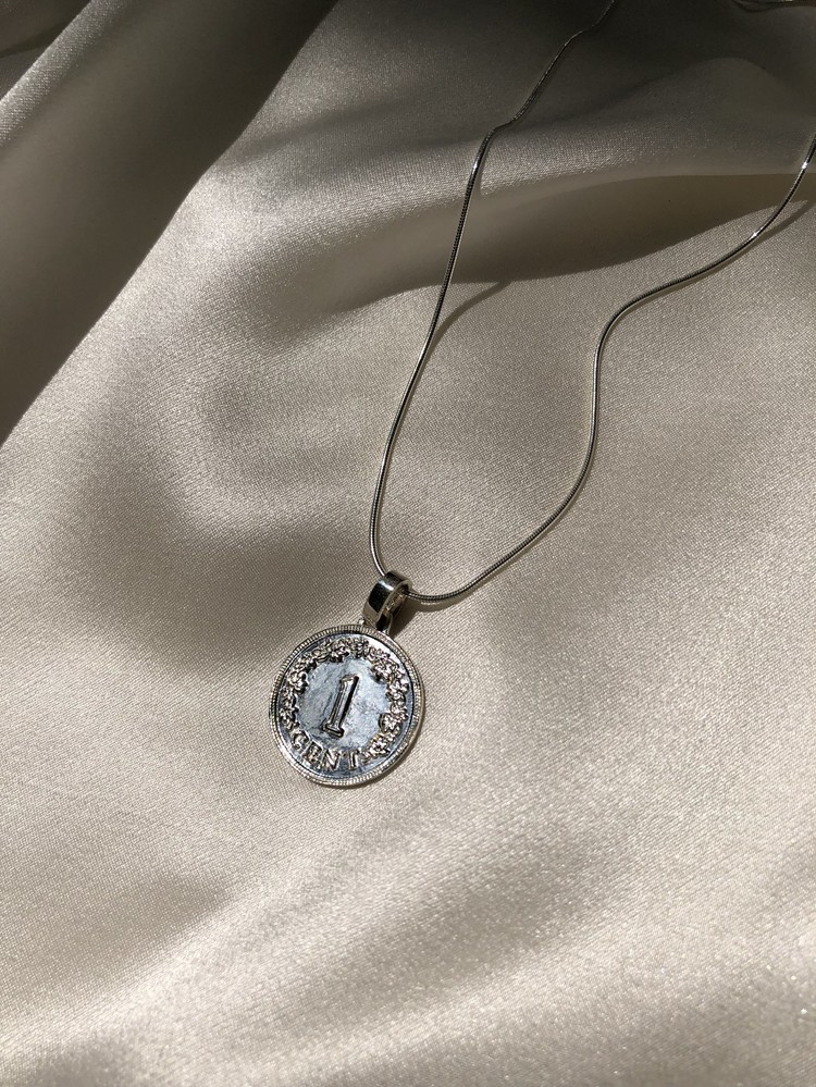 Kantique 1/4 -1 cent necklace