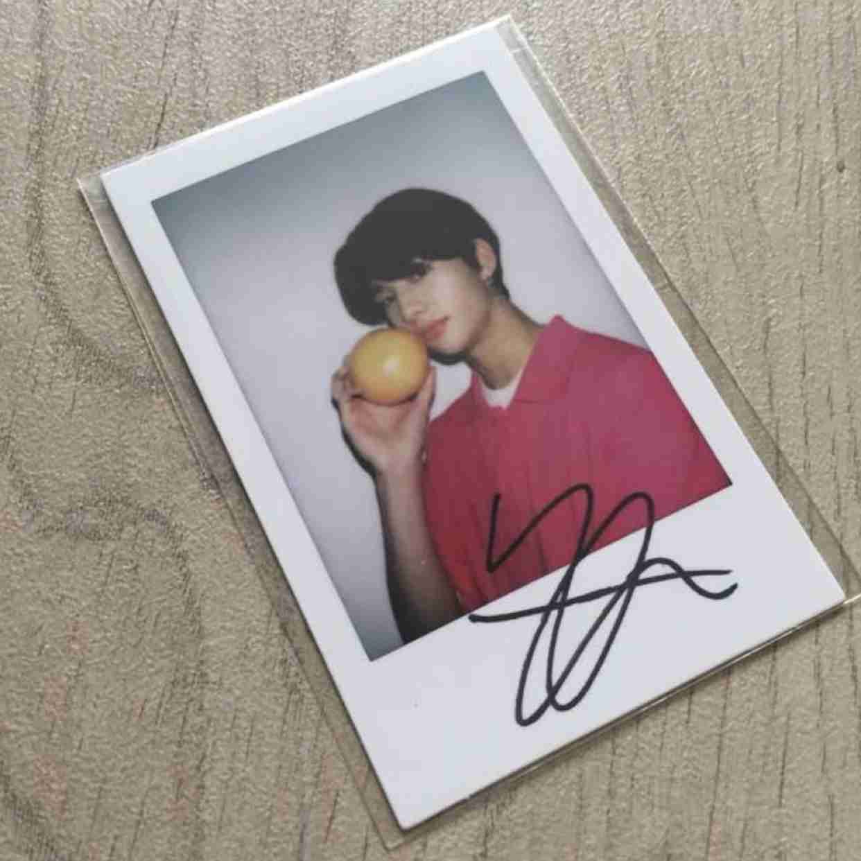 Hyunjin printed card 4