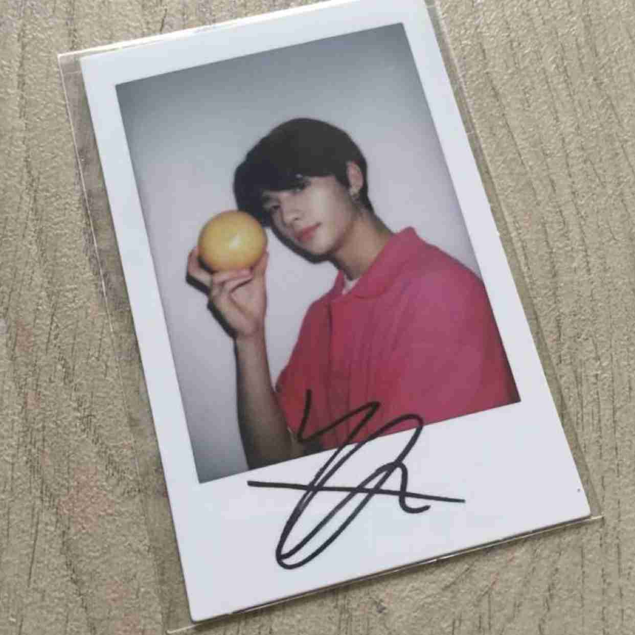Hyunjin printed card 5