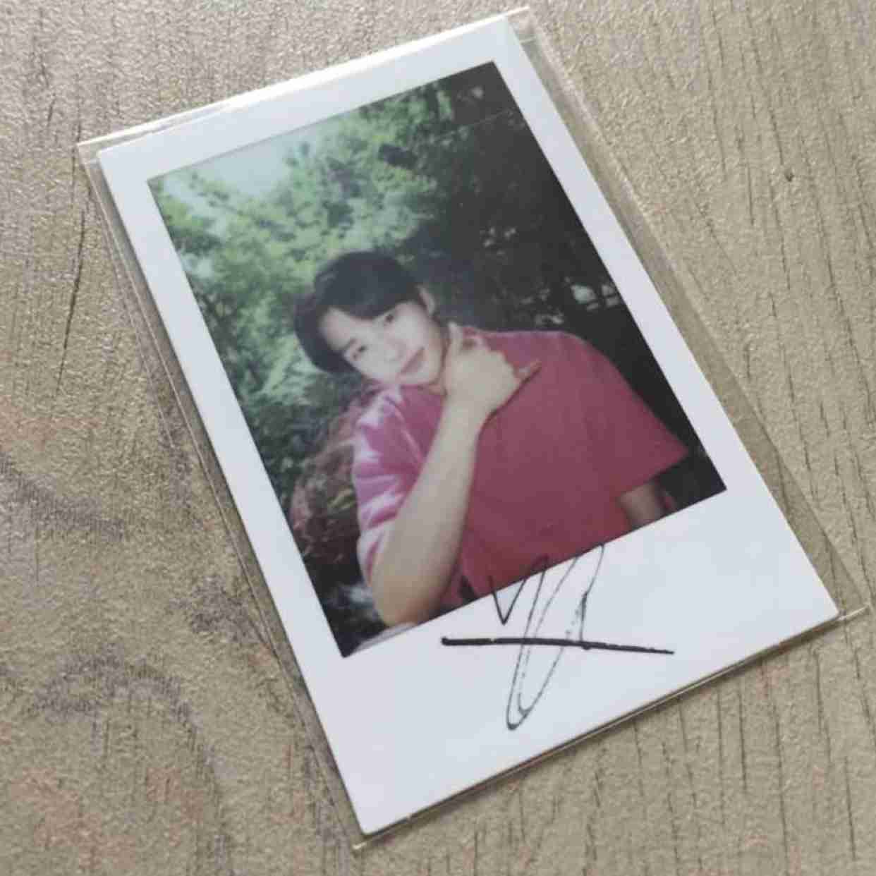 Hyunjin printed card 6