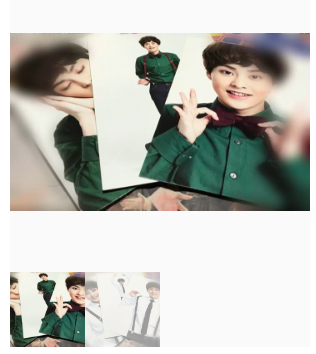 6 pieces Photcard