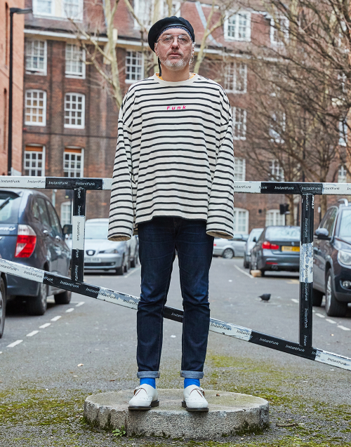 [Funk Or Funk] Long Sleeve Embroidery T-shirt Stripe