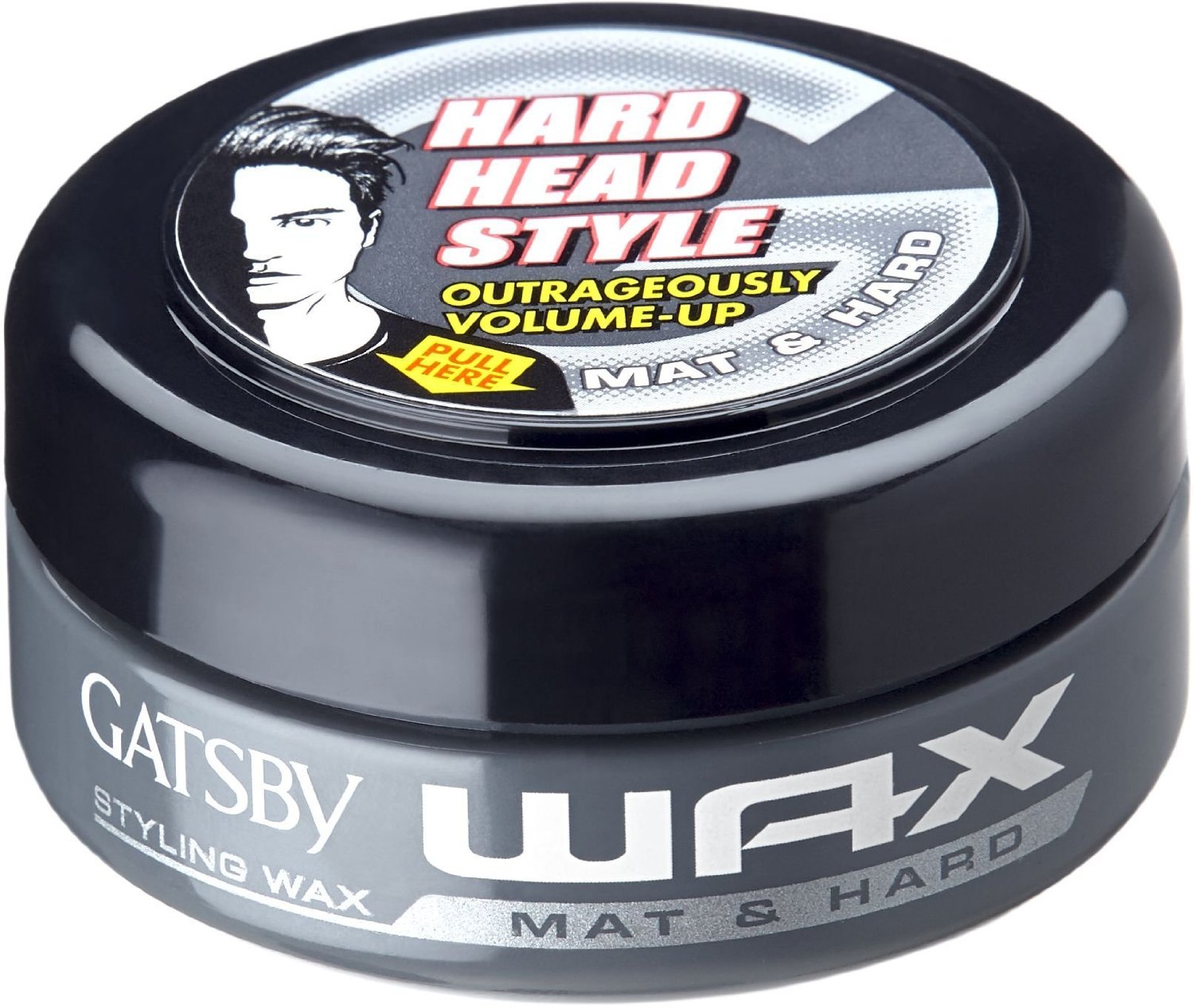 Hard Head Style Hair Wax Mat & Hard