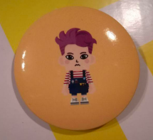 1 piece pin