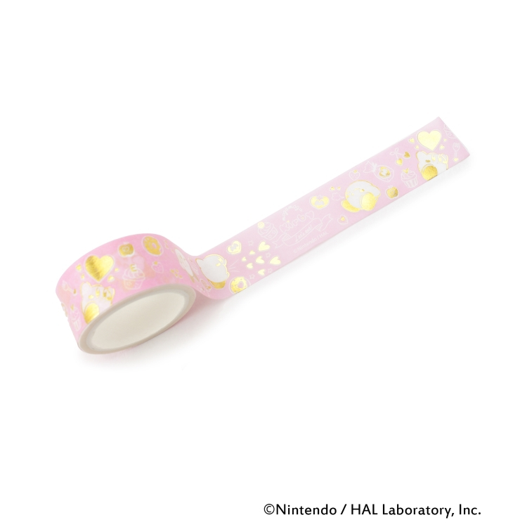 Kirby washi tape
