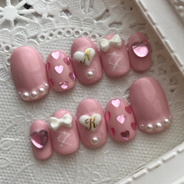 Pink hearts