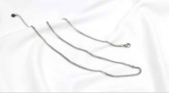 Hash Surgical Steel Layered Necklace