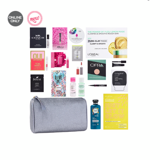  FREE 18 Pc Confident Beauty Bag with any 65 online purchase