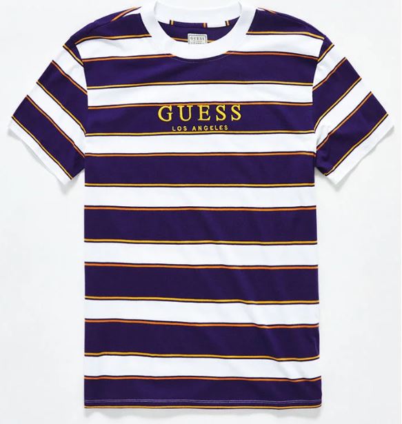 guess st james stripe