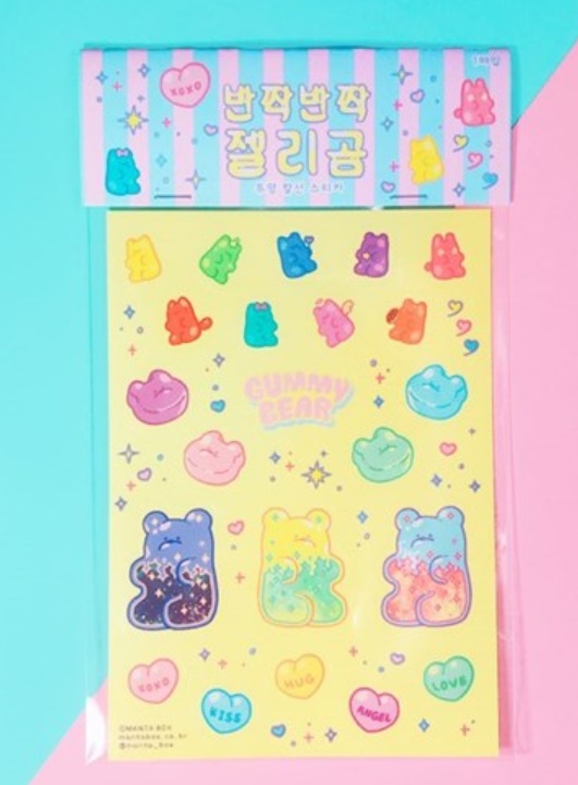 Gummy Bear Stickers