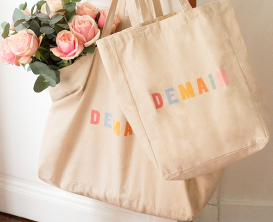 Maxi Demain Tote Bag