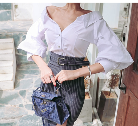 Off shoulder blouse