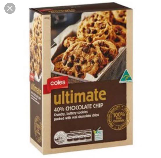 Ultimate 40% Chocolate Chip Cookies